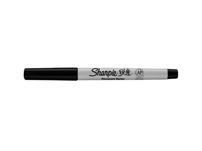 Viltstift Sharpie rond 0.5mm zwart blister à 2 stuks 4