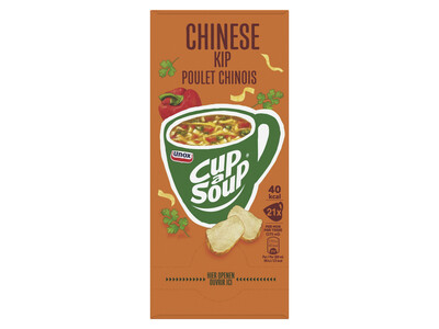 Cup-a-Soup Unox Chinese kip 175ml 2