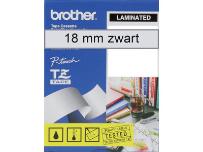 Labeltape Brother P-touch TZE-141 18mm zwart op transparant 3