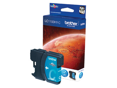 Inktcartridge Brother LC-1100HYC blauw HC 1