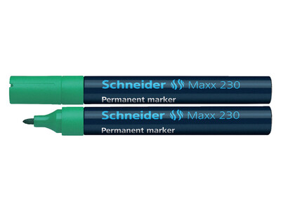Viltstift Schneider 230 rond groen 1-3mm 1