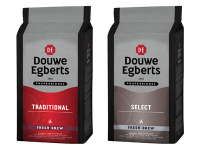 Koffie Douwe Egberts Fresh Brew voor automaten 1kg 2