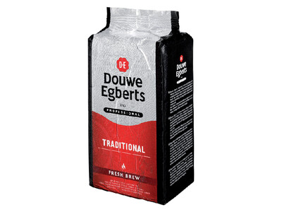Koffie Douwe Egberts Fresh Brew voor automaten 1kg 1