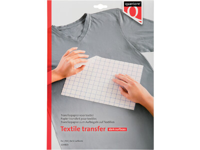 Inkjet transferpapier voor textiel Quantore donkere kleding 1
