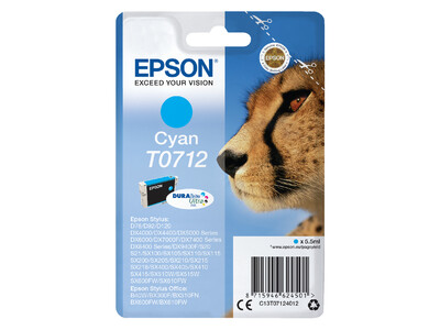 Inktcartridge Epson T0712 blauw 1
