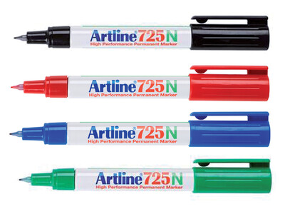 Fineliner Artline 725 rond 0.4mm blauw 2