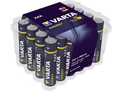 Batterij Varta energy 24xAAA voordeelbox 1