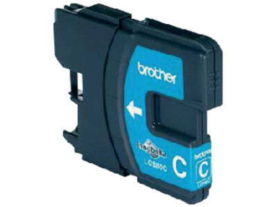 Inktcartridge Brother LC-980C blauw 2
