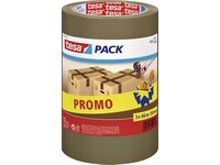 Verpakkingstape tesapack® 50mmx66m bruin promopack