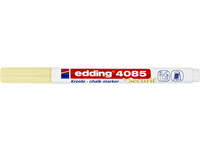 Krijtstift edding 4085 by Securit rond 1-2mm pastel geel