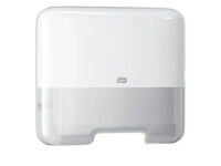 Handdoekdispenser Tork Mini H3 Elevation voor C- en Z-vouw handdoek wit 553100