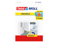 Tochtstrips tesamoll® Universal Zelfklevend tbv deur 38mmx1m wit