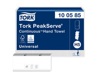 Handdoek Tork PeakServe Continu H5 universal gecomprimeerd wit 100585