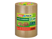 Verpakkingstape Tesa 58292 eco papier FSC 50mmx50m bundel bruin