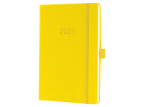 Agenda 2023 Sigel Conceptum A5 7dagen/2pagina's citroen geel