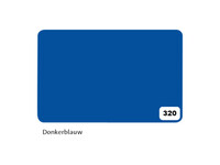 Etalagekarton Folia 1-zijdig 48x68cm 380gr nr320 donkerblauw