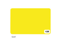 Etalagekarton folia 48x68cm 380gr nr125 geel