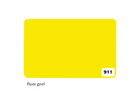 Etalagekarton folia 48x68cm 380gr nr911 fluor geel