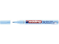 Viltstift Edding 751 lakmarker rond pastel blauw 1-2mm