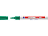 Viltstift edding 750 lakmarker rond groen 2-4mm