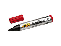 Viltstift Bic 2000 rond rood 1.7mm