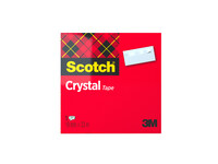 Plakband Scotch Crystal 600 19mmx33m transparant