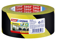 Waarschuwings- en markeringstape tesa® Signal Universal 50mmx66m geel/zwart