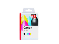 Inktcartridge Quantore alternatief tbv Canon PGI-580XXL CLI-581XXL 2x zwart + 3 kleuren