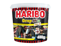 Haribo Dropmix gekleurd 650gram