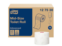 Toiletpapier Tork Mid-size T6 premium 2-laags 100m  wit 127520