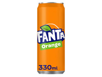 Frisdrank Fanta Orange blikje 0.33l