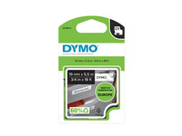 Labeltape Dymo D1 16956 718070 19mmx5.5m polyester zwart op wit