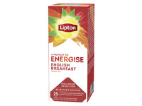 Thee Lipton Energise English Breakfast 25stuks