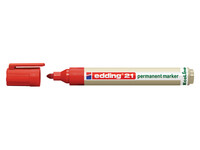 Viltstift edding 21 Eco rond rood 1.5-3mm