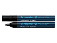 Viltstift Schneider Maxx 230 rond 1-3mm zwart