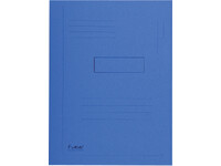 Dossiermap Exacompta Forever A4 2 kleppen 290gr blauw
