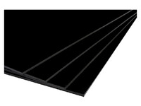 Foamboard 70x100cm 2-zijdig 5mm zwart