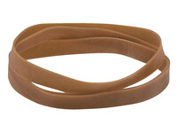 Elastiek Standard Rubber Bands 87 120x10mm 500gr 165 stuks bruin