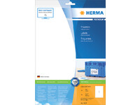 Etiket HERMA 8637 210x297mm A4 premium wit 10stuks