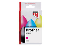 Inktcartridge Quantore alternatief tbv Brother LC-1240 rood