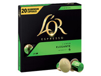 Koffiecups L'Or espresso Lungo Elegante 20st