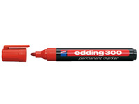Viltstift edding 300 rond rood 1.5-3mm