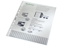 Showtas Leitz Premium 0.10mm PP A4 transparant