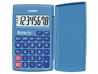 Rekenmachine Casio basisschool blauw